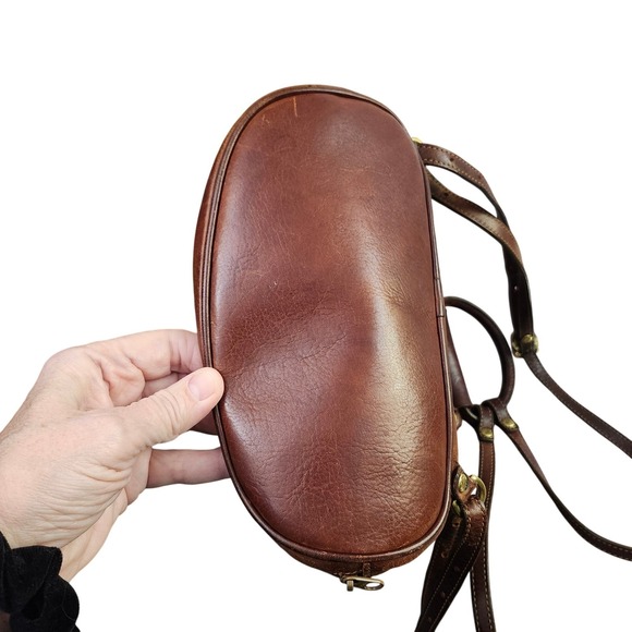 Ghurka Marley No 138 Vintage Brown Leather Backpack Made in USA Handcrafted Bag - Picture 9 of 16